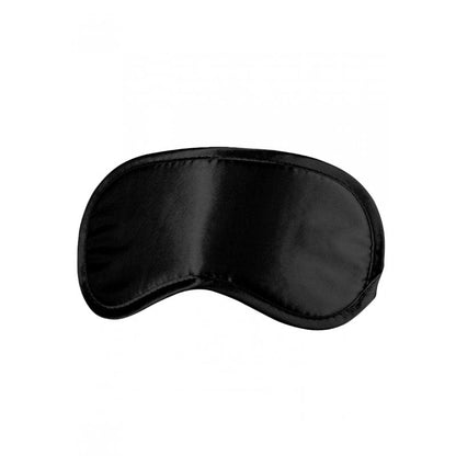 OUCH! Black & White Satin Eye-Mask