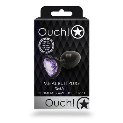 OUCH! Heart Gem Butt Plug