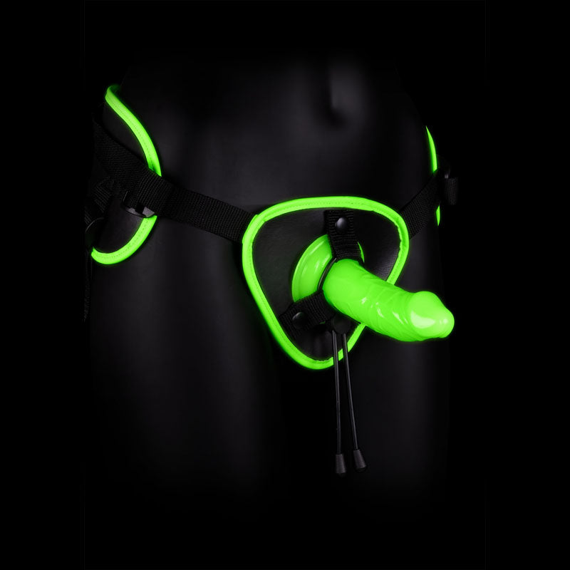 OUCH! Glow in Dark Strap-on Harness