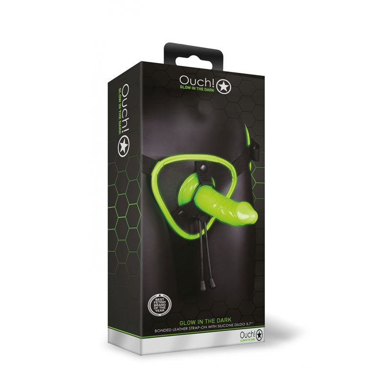 OUCH! Glow in Dark Strap-on Harness