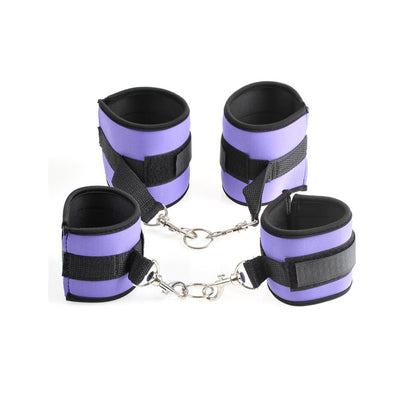 Purple Pleasure Bondage Set 8 Piece Set