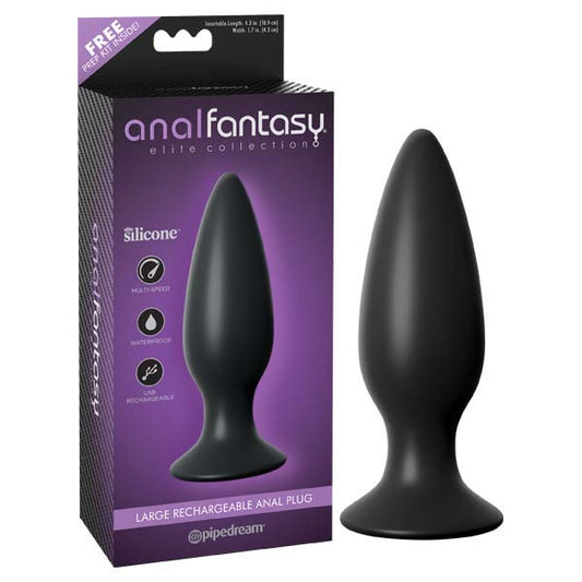 Large Rechargeable Anal Plug