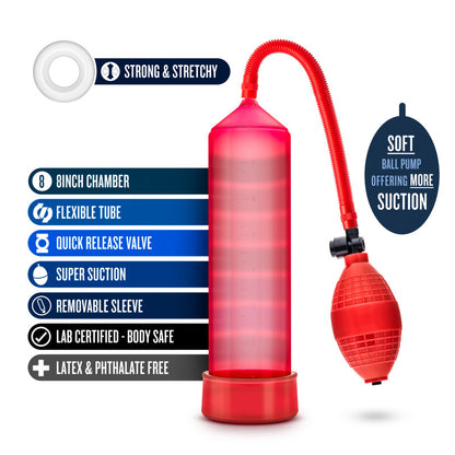 Performance VX101 Enhancement Pump - Red