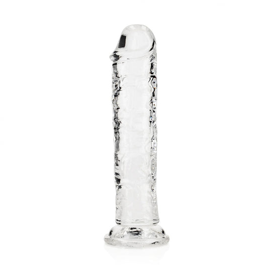 20cm Straight Crystal-Clear Dildo