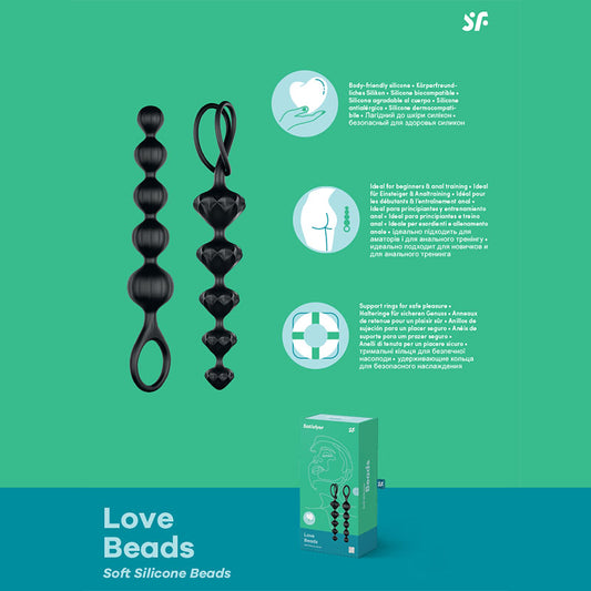 "Love Beads" Anal Beads Set of 2