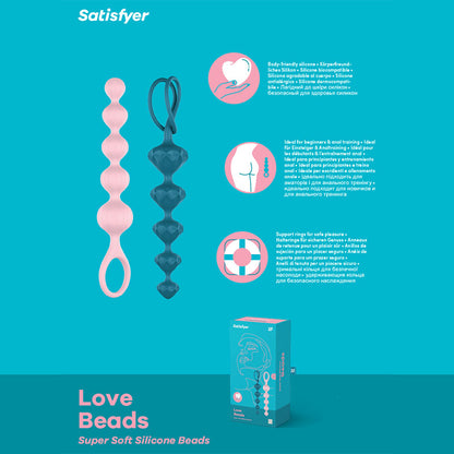 "Love Beads" Anal Beads Set of 2