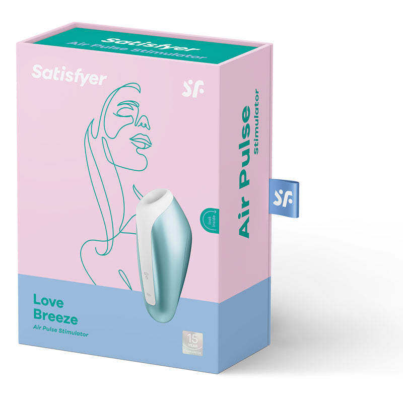 "Love Breeze" Touch-Free USB-Rechargeable Clitoral Stimulator with Vibration