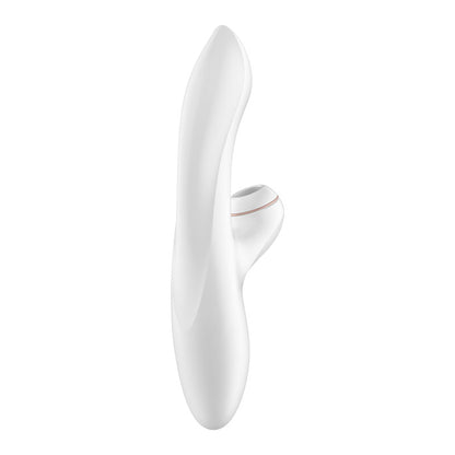 "Pro + G-Spot" Rechargeable Rabbit Vibrator with Touch-Free Clitoral Stimulator