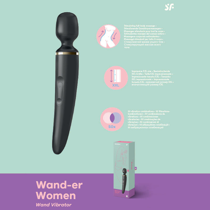 "Wand-er Woman" Rechargeable Massager Wand