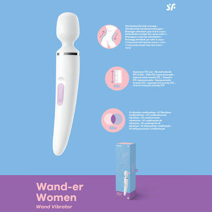 "Wand-er Woman" Rechargeable Massager Wand