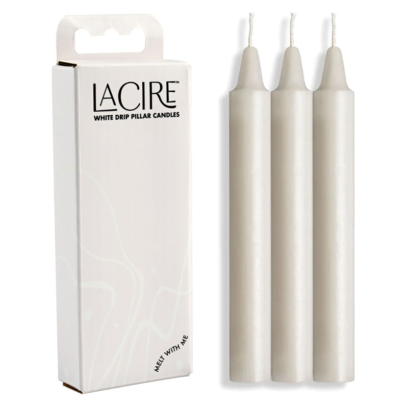 LaCire Drip Pillar Candles