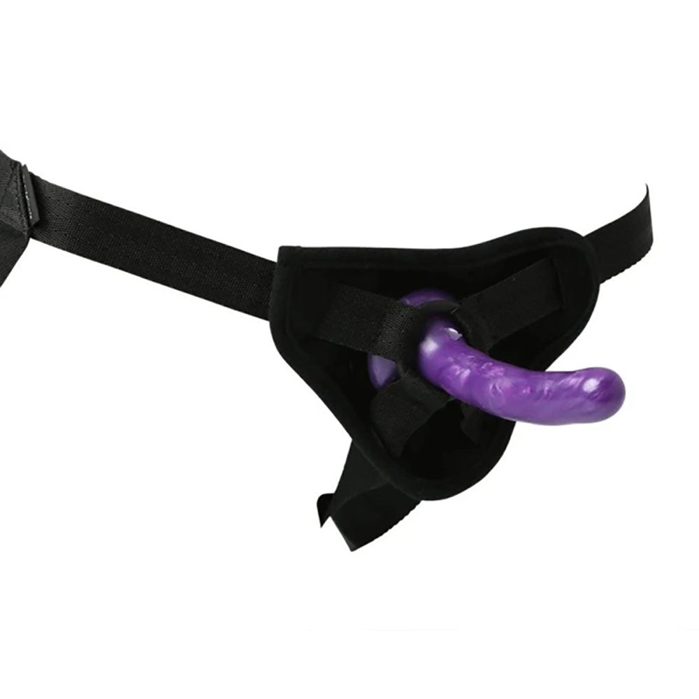 S&M Strap-On & Silicone Dildo Kit