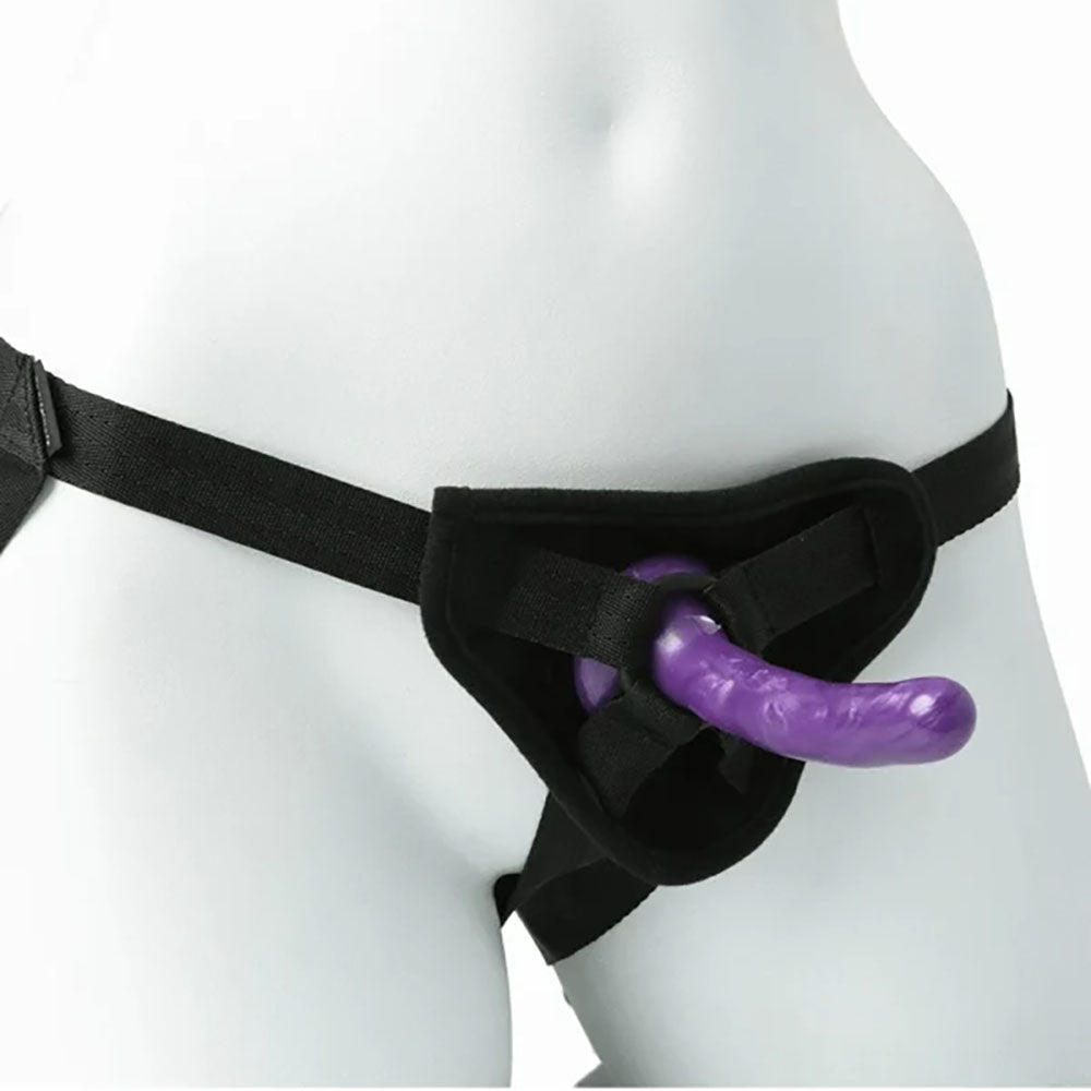 S&M Strap-On & Silicone Dildo Kit