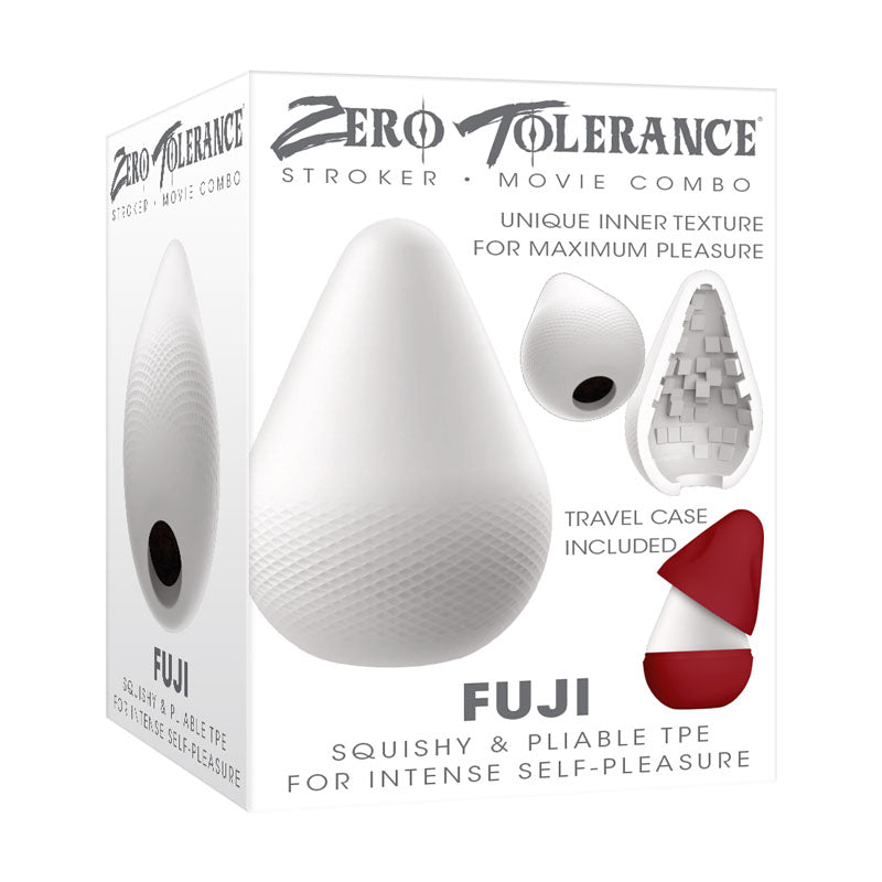 "FUJI" White Mini Stroker Egg