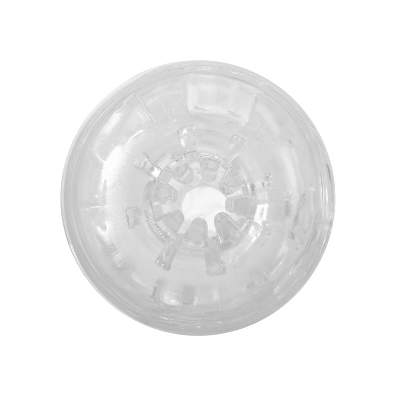 "Swirl" Clear Stroker