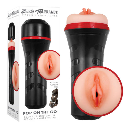 "Pop On The Go" Vagina Masturbator